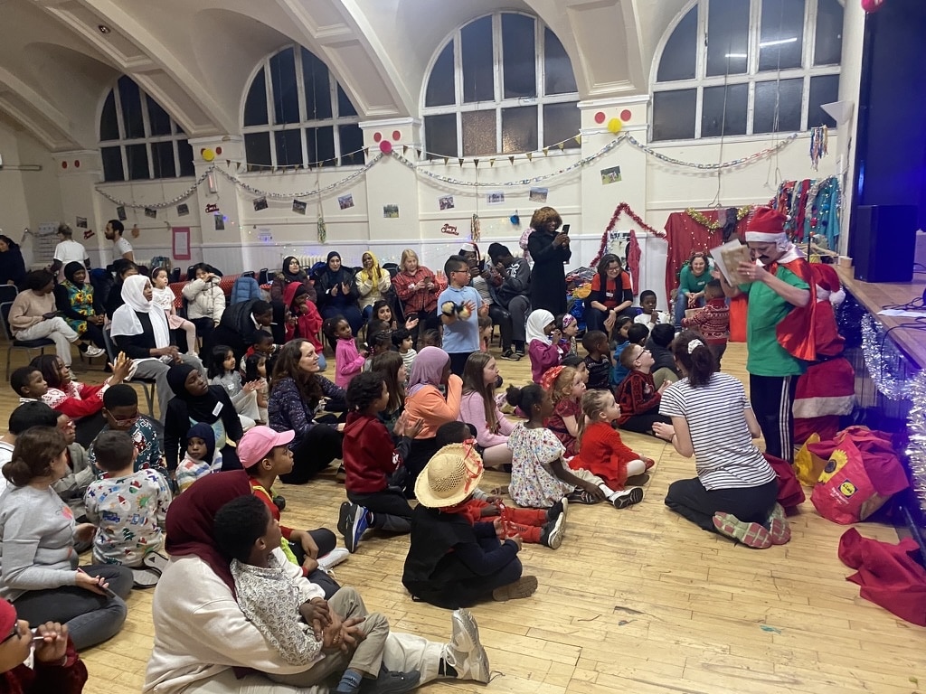 Waiting for the presents