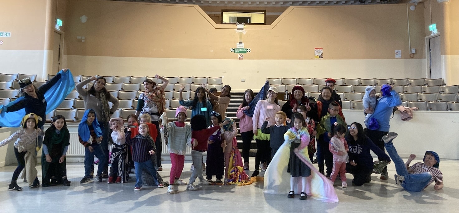 Forest creatures and a Wolf with a watch in Maryhill?