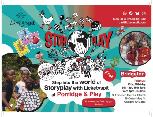 Porridge & Play 2026 –  back in BRIDGETON !