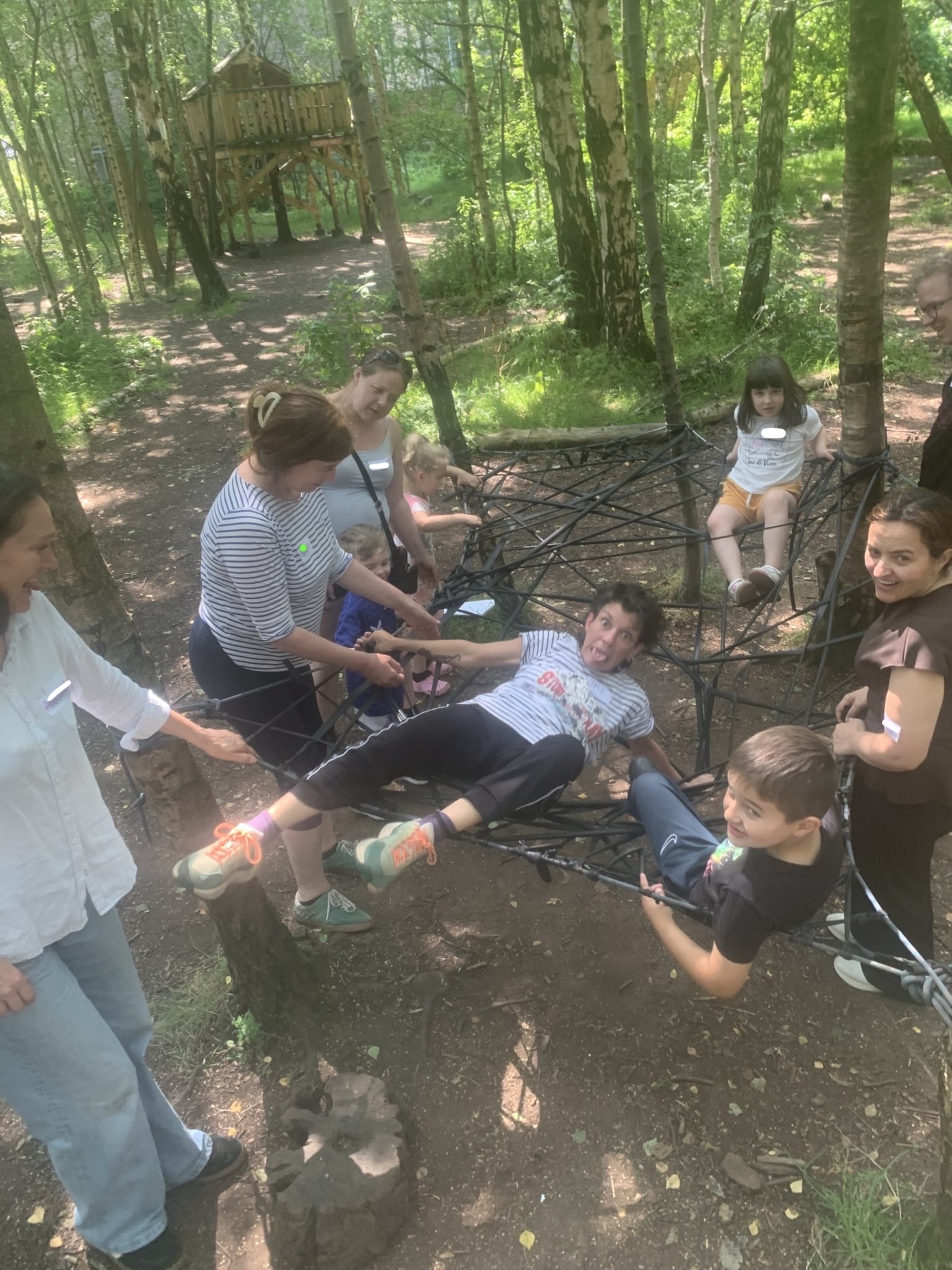 Spider web action